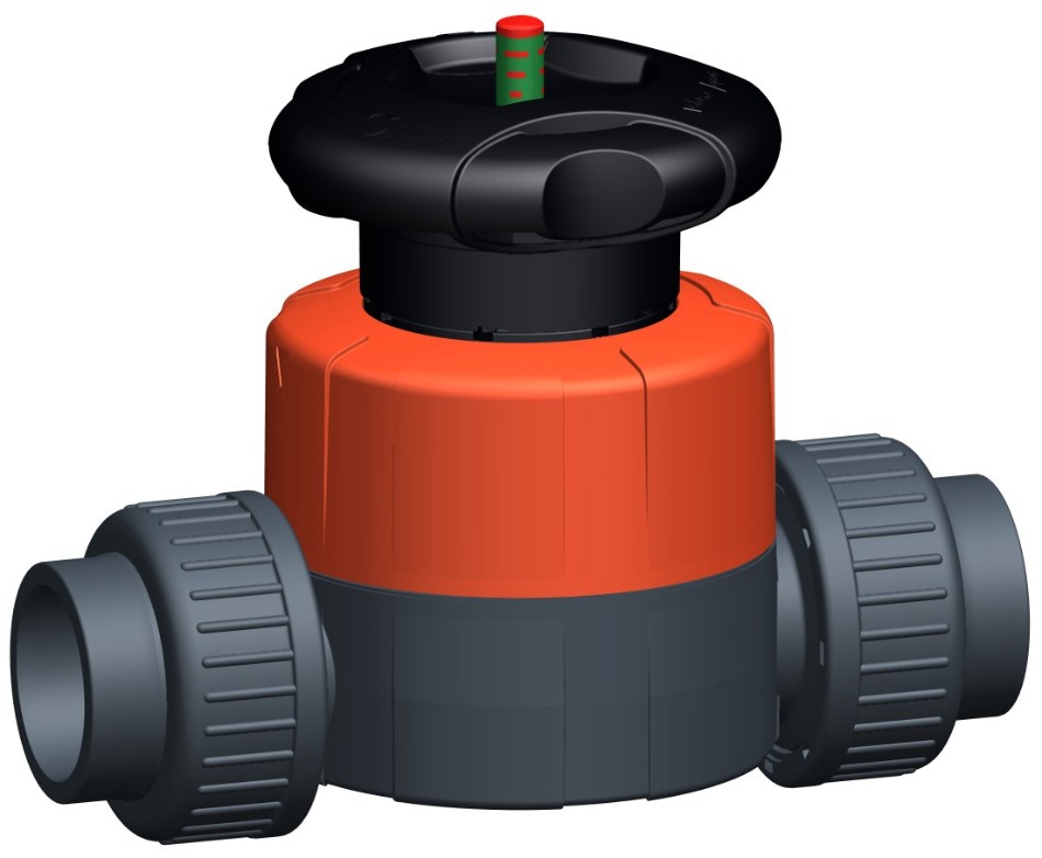 Diaphragm valve type 514 PVC-U