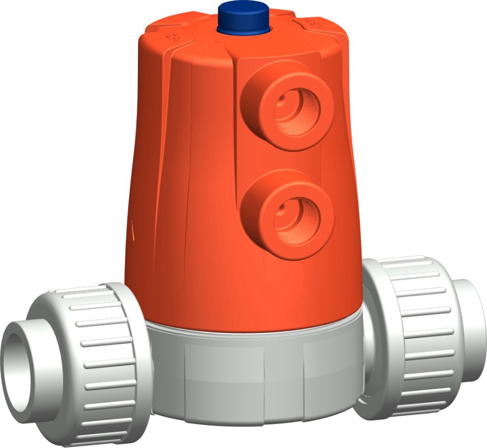 Diaphragm valve type 604 PVC-C